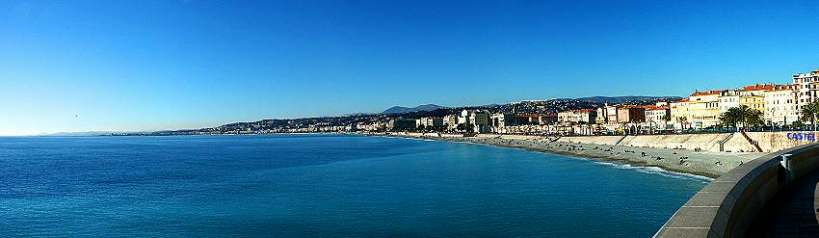 Blick auf die Baie des Angles