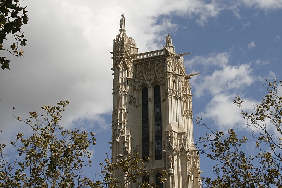 Der Turm Saint-Jacques - die dazugehörige Kirche wurde 1797 abgerissen.