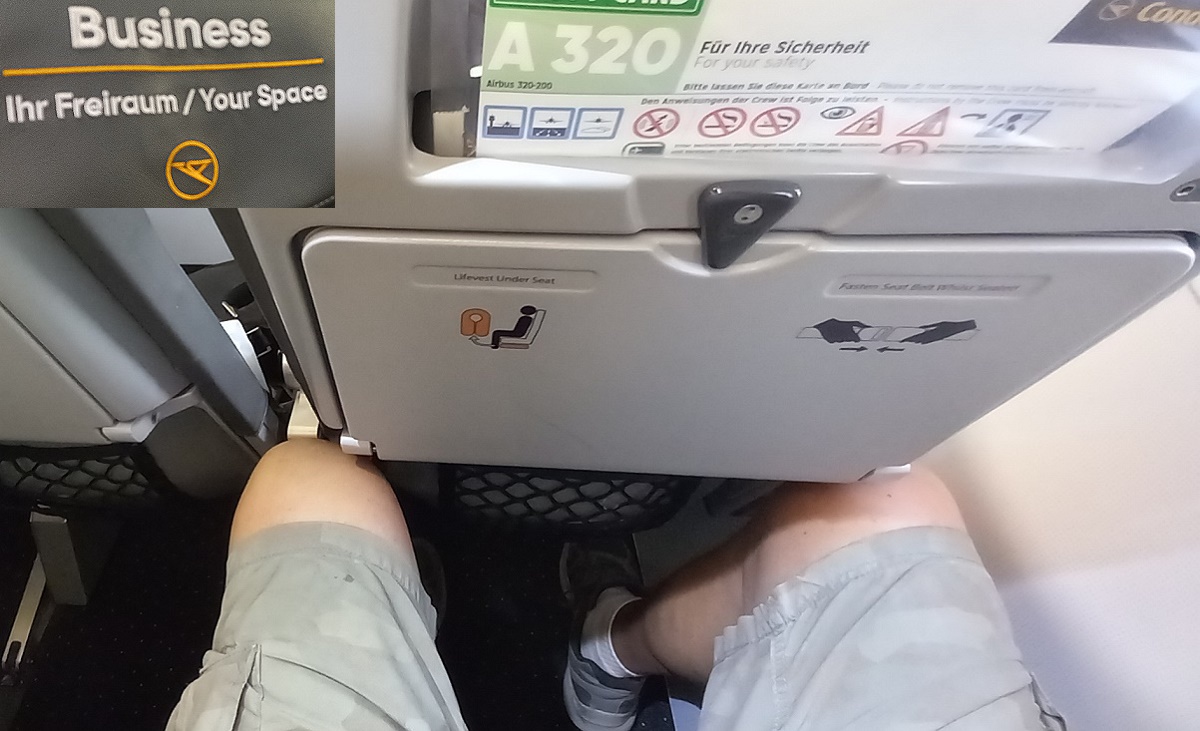 Condor D-AICH "Hans" (Retro Livery)  Business CLass Seat