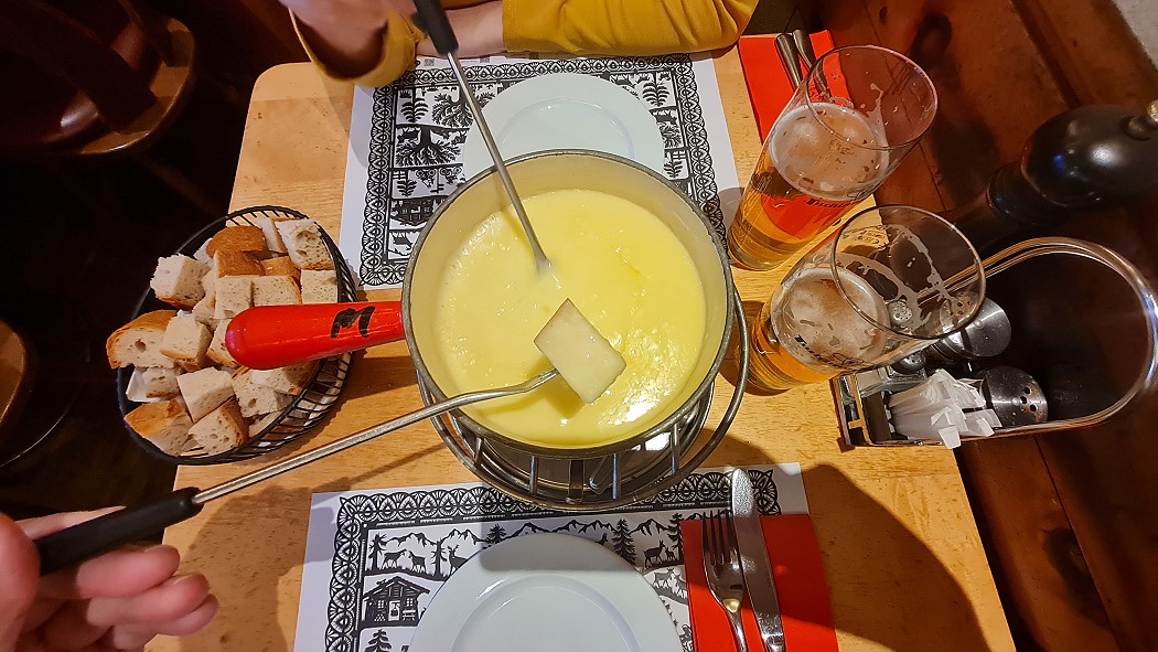 Wenn es sich noch mal ergibt, kommen wir gerne wieder, und sei es nur auf ein Käsefondue.