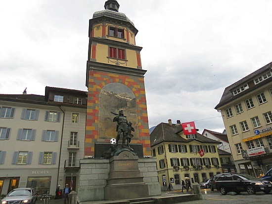 WIlhelm Tell Denkmal in Altdorf WIlhelm Tell Denkmal in Altdorf