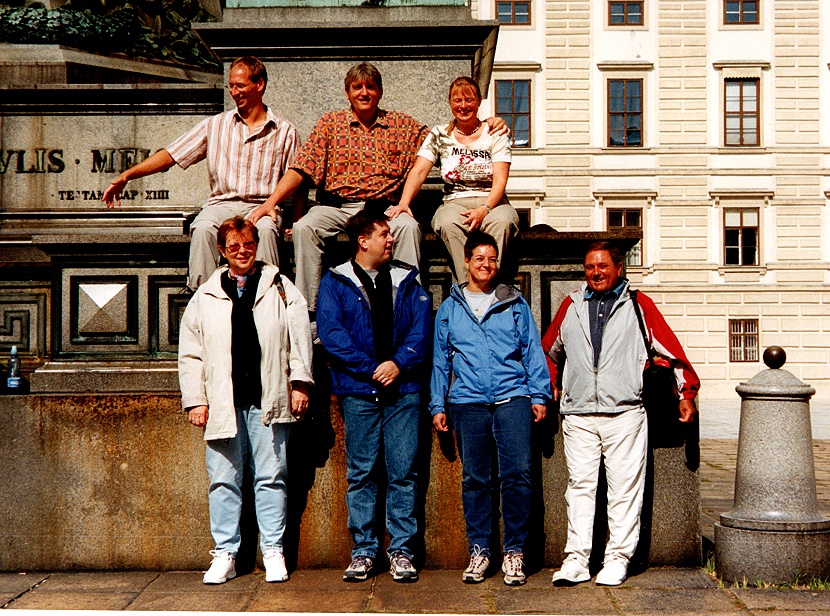 Im Innenhof der Hofburg 