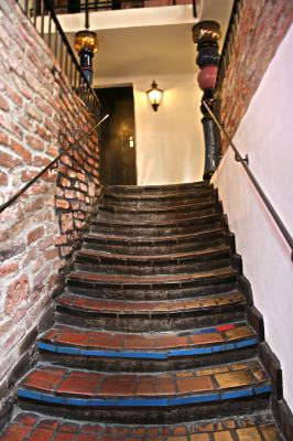 Treppe zur Toilet of Modern Art