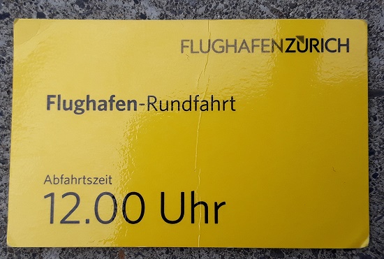 Flughafen Zürich Rundfahrt Flughafen Zürich Rundfahrt