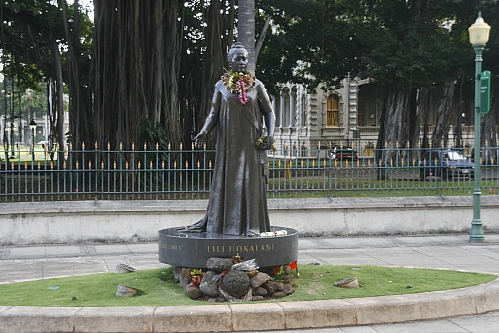 Statue von Königin Lili?uokalani Statue von Königin Lili?uokalani