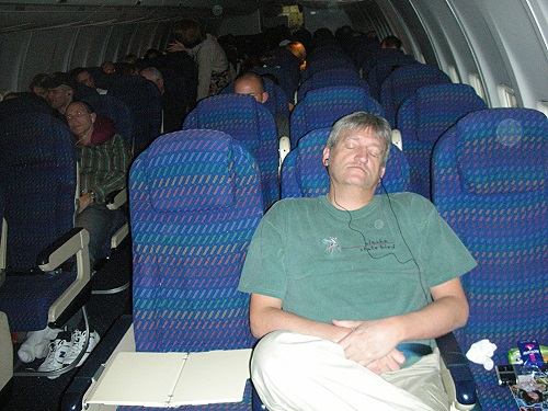 Reihe 10 in einer Boeing 757-200 der ATA Reihe 10 in einer Boeing 757-200 der ATA