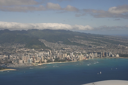Ein letzter Blick auf die Südseeromantik vom Honolulu
