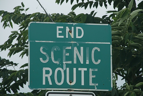 End Scenic Route - schade.... End Scenic Route - schade....