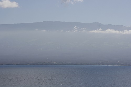 Die runde Spitze des Haleakala