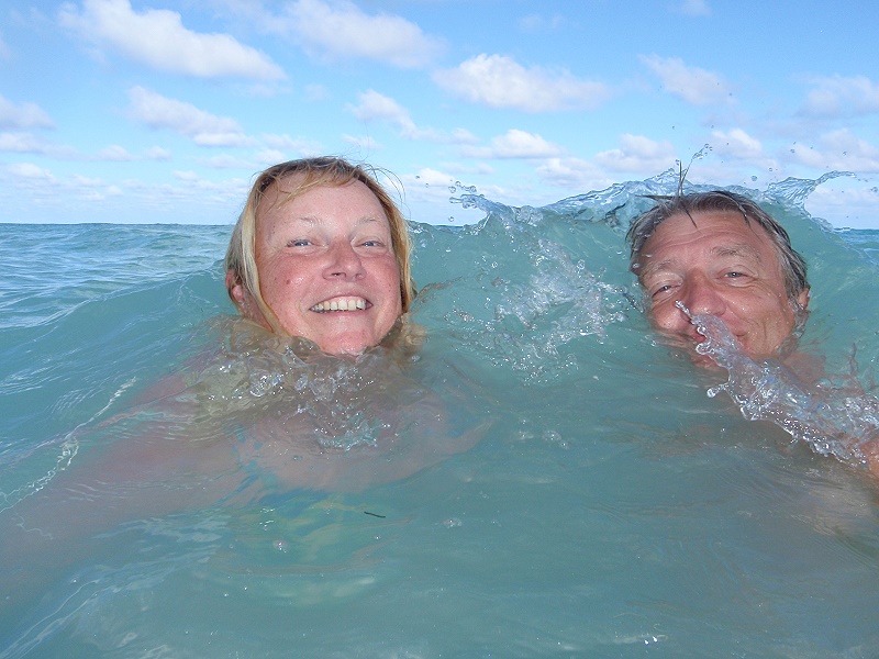 Wunderbar schwimmige Wellen