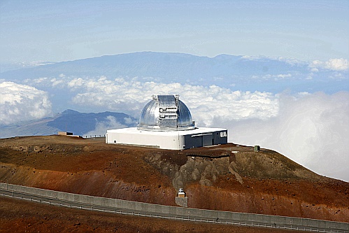 Blick auf den mauischen Haleakala