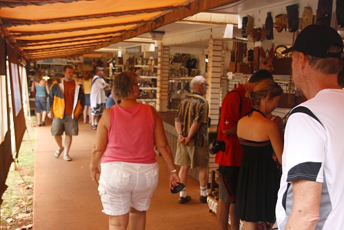 Spouting Horn Park - durch diese hohle Gasse muss man gehen