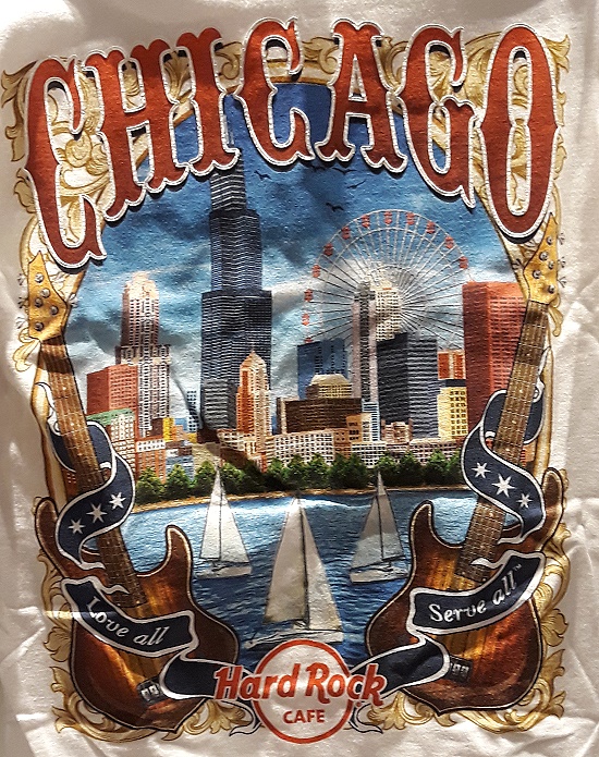 Hard Rock Cafe Chicago - TShirt 2018