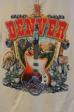 Hard Rock Cafe Denver - tShirt 2014