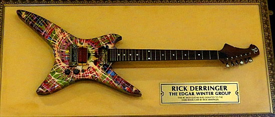 Hard Rock Cafe Nassau - Rick Derringer Guitar