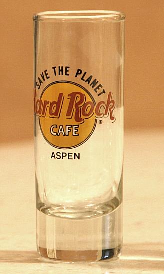 Hard Rock Cafe Aspen - Shotglass