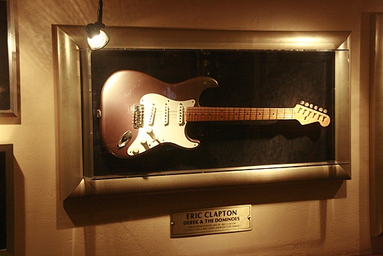 Hard Rock Cafe Myrtle Beach - Gitarre von Eric Clapton au seiner Layla-Phase