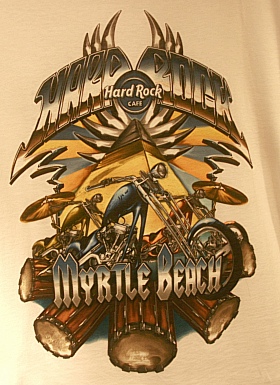Hard Rock Cafe Myrtle Beach  - so sieht das T-Shirt aus