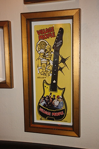 Hard Rock Cafe Philadelphia - Village People Guitar