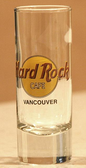 Shot Glass HRC Vancouver Shot Glass HRC Vancouver