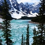Moraine Lake - in der Nähe von lake Louise.<br />Besucht am 3.6.2017
