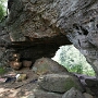 30.07.2007 - Twin Arch<br />Zu sehen ist nur einer der Zwillingsarches, den anderen habe ich nicht gefunden. In der Red River Gorge in Kentucky.