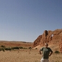 03.10.2015 - Window Rock II<br />In der Nähe von Many Farms/AZ.<br />Ein besserer Name wäre meiner Meinung nach "Eagle Arch", weil er wie ein Adler mit ausgebreiteten Flügeln aussieht.