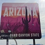 Welcome to Arizona - an der Brücke zwischen Bullhead City und Laughlin/NV am 22.03.2025