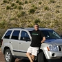 Jeep Grand Cherokee ab El Paso Airport/bis Albuquerque Airport - Hoodoo You Two Tour - 21.5. 2008 - 23.5.2008<br />Auto nach einem Tag in Albuquerque getauscht wegen defekter Tür - 480 Meilen gefahren = 772 km<br />Vermieter: National - 460,75 € für 2 Wochen