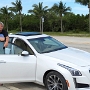 Cadillac CTS 3,6 ab Fort Lauderdale Airport/bis Miami Airport - 8.-12.2.2016<br />389 Meilen gefahren - Vermieter: Sixt - 297 $ für 5 Tage. Eigentlich nur 4 Tage, aber da Abholung um 11 Uhr und Abgabe um 14 Uhr war......