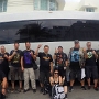 2.2.2017 - Fahrt von Miami Beach zum Port Everglades in Fuck Lauderdale zur Independence of the Seas zur 70000 Tons of Metal Cruise mit Larry's Private Car & Limo Service
