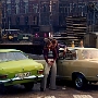 Opel Kadett B, der rechte ist meiner. BO-JE 516 - 3.3.-31.12.1975, mein erstes Auto, für 2500 DM gekauft<br />Geknipst vor dem Amsterdamer Bahnhof im Juli 1975