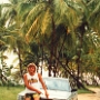 Nissan Sentra ab/bis Tobago Airport - Tobago - 14.-19.11.1991<br />Vermieter: Graham's Car Rentals - Preis: 600 TT$