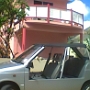 Suzuki Fronte - Barbados - November 2001 - Ersatzauto. Das Moke aus dem vorherigen Bild war verreckt.