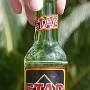 Stag Lager Beer<br />Herstellungsland: Trinidad & Tobago<br />Zutaten: Nicht bekannt<br />Alkoholgehalt: 5,5 %<br /><br />Riecht abgestanden, schmeckt aber akzeptabel. Wir hatten schon schlimmere Lager.<br />Uli sagt: Da hat einer die ganze Nacht über Bier getrunken und die Pisse wurde dann in Flaschen abgefüllt. So schmeckt das.....