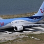 TUIfly - Boeing 737-8 MAX - D-AMAX<br />CFU - Royal Boutique Café - 16.8.2022 - 11:00