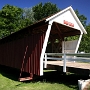 Cutler-Donahue Covered Bridge<br />24 Meter lang. 1997 renoviert.