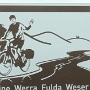 In Hann. Münden befindet sich der Zusammenfluss von Werra und Fulda zur Weser. Deshalb wird die Stadt auch „Drei-Flüsse-Stadt“ genannt.
