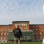 Sitz des Landtages ist seit 3. Mai 1950 das Landeshaus Kiel. Es wurde 1888 als Marineakademie der kaiserlichen Marine errichtet. Umbauten erfolgten mehrfach, zuletzt wurde im April 2003 ein neuer Plenarsaal fertiggestellt.