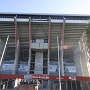 Das Fritz-Walter-Stadion auf dem Betzenberg in Kaiserslautern, vor Ort "Betze" genannt. Seinen heutigen Namen erhielt das 49.780 Zuschauer fassende  Stadion am 2. November 1985 anlässlich des 65. Geburtstags von Fritz Walter, Kapitän der FCK-Meistermannschaften von 1951 und 1953 und Ehrenspielführer der Deutschen Fußballnationalmannschaft. Zuvor wurde es schlicht Betzenbergstadion oder Stadion auf dem Betzenberg genannt.