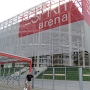 Die Merkur Spiel Arena, früher ESPRIT arena, noch früher LTU Arena, ist eine Multifunktionsarena in  Düsseldorf. Bis Juni 2009 hieß sie LTU Arena, während des Eurovision Song Contest im Mai 2011 Düsseldorf Arena. Fortuna Düsseldorf empfängt hier seine Gegner zu Heimspielen. Mit über 54.600 Zuschauerplätzen ist die ESPRIT arena das drittgrößte Fußballstadion Nordrhein-Westfalens und das achtgrößte Deutschlands.