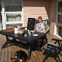Frühstück auf der Terrasse