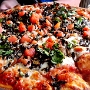 19.1.2015 - Pizza bei Capone's Flicker Lite Pizza & Raw Bar Restaurant in Hollywood/Florida