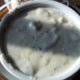 10.9.2016<br />Clam Chowder im Athenian Restaurant im Pike Place Market in Seattle