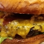 16.9.2016<br />Backyard BBQ Burger im Pelican Brewhouse in Cannon Beach/OR<br />All natural Oregon-grown beef topped with Tillamook™ Cheddar cheese, served on a brioche bun with Tsunami Stout bacon jam, arugula<br />lettuce, sliced tomato, crispy fried onions, and house-made Tsunami Stout BBQ sauce. <br />15.99 $