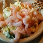 17.9.2016<br />Cole Slaw with Shrimps bei Mo's in Cannon Beach/OR