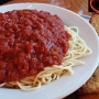 22.9.2016<br />Spaghetti Marinara in der Fishermans Pizza in San Francisco