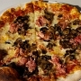 4.10.2016 - Mushroom & Ham Pizza bei Flour & Barley in Las Vegas/NV