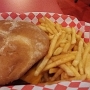 3.10.2016 - Single Bypass Burger im Heart Attack Grill Diet Center in der Fremont Street, Las Vegas/NV