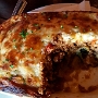 11.6.2017<br />MOUSSAKA bei The Greek by Anatoli in Vancouver - 18 CAD<br />layers of eggplant, zucchini and minced meat, topped with a creamy yogurt bechamel